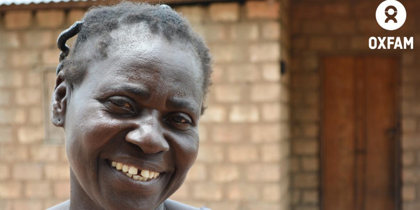 18 septembre 2019 - Rachel BENINGA, 40 ans, présidente du groupement Mékasna de Bénah1 à 24km au nord de Paoua. ©Aurélie Godet/Oxfam 18 septembre 2019 - Rachel BENINGA, 40 ans, présidente du groupement Mékasna de Bénah1 à 24km au nord de Paoua. ©Aurélie Godet/Oxfam